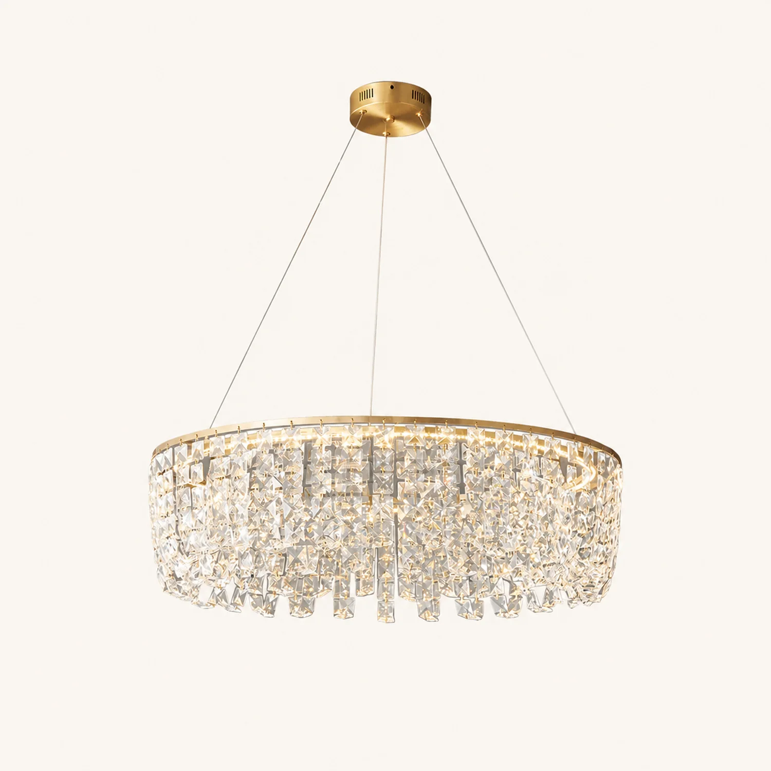 Emory Brass Chandelier - Lumpaz