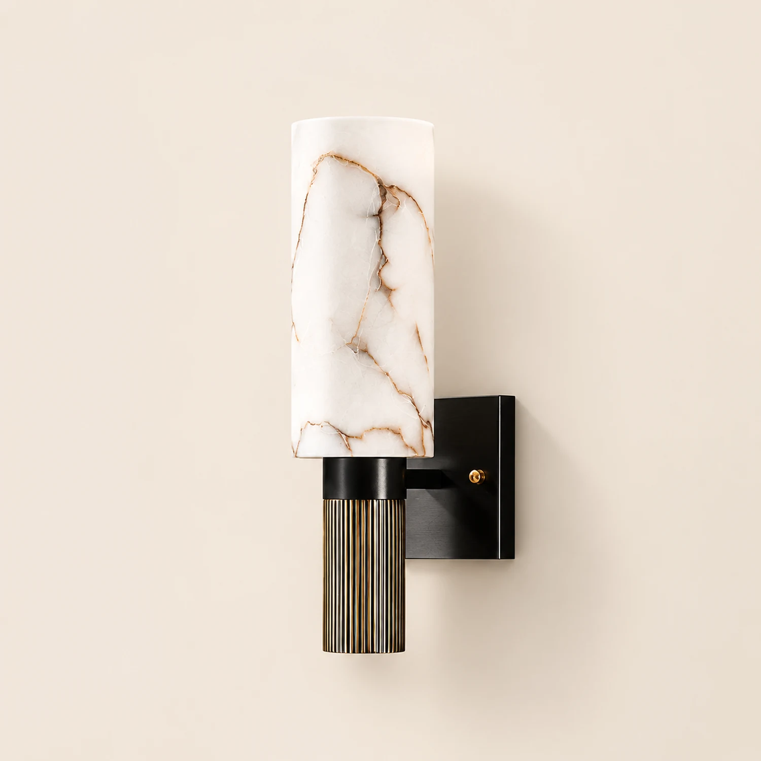 Torch Alabaster Wall Lamp - Lumpaz