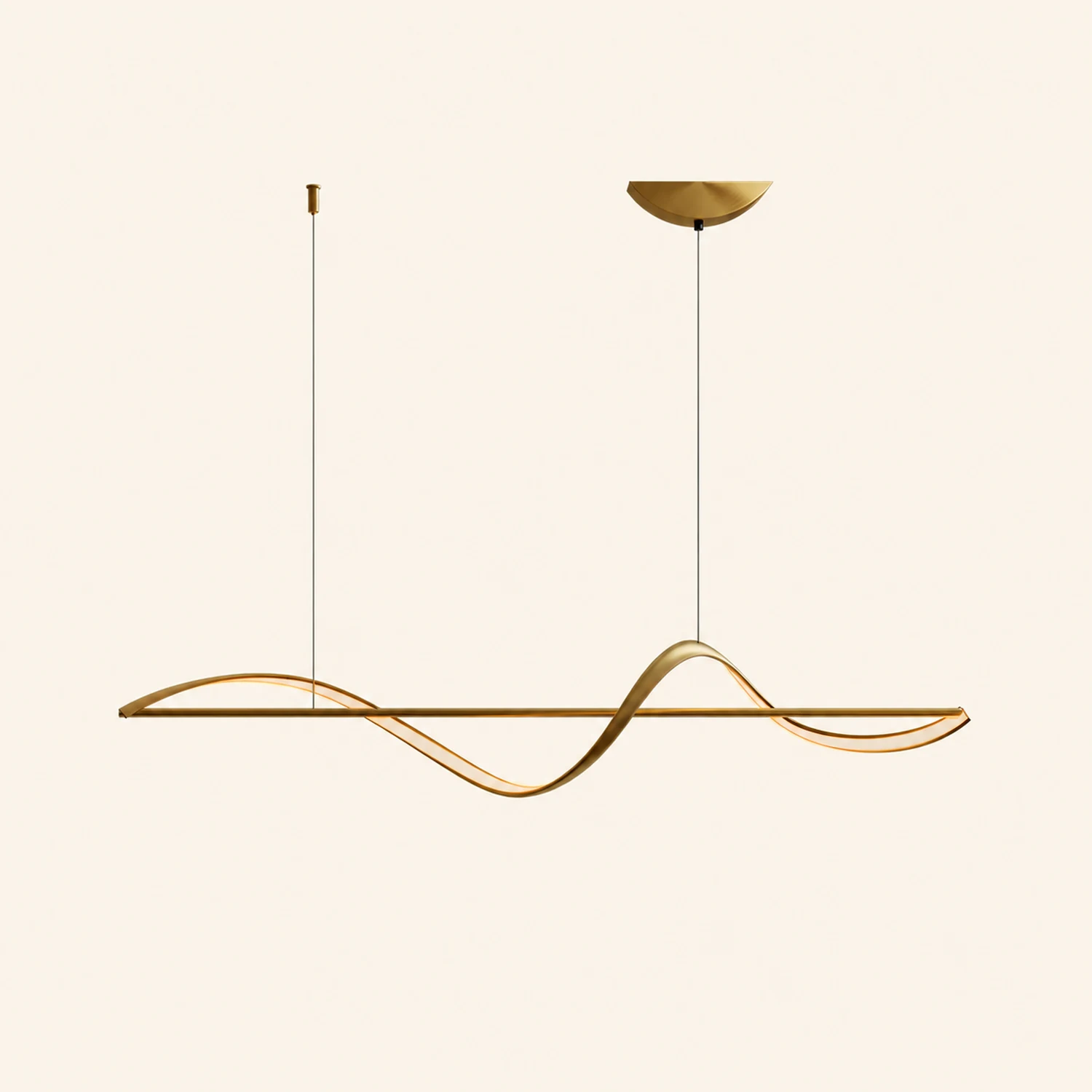 Whisper Linear Island Chandelier - Lumpaz