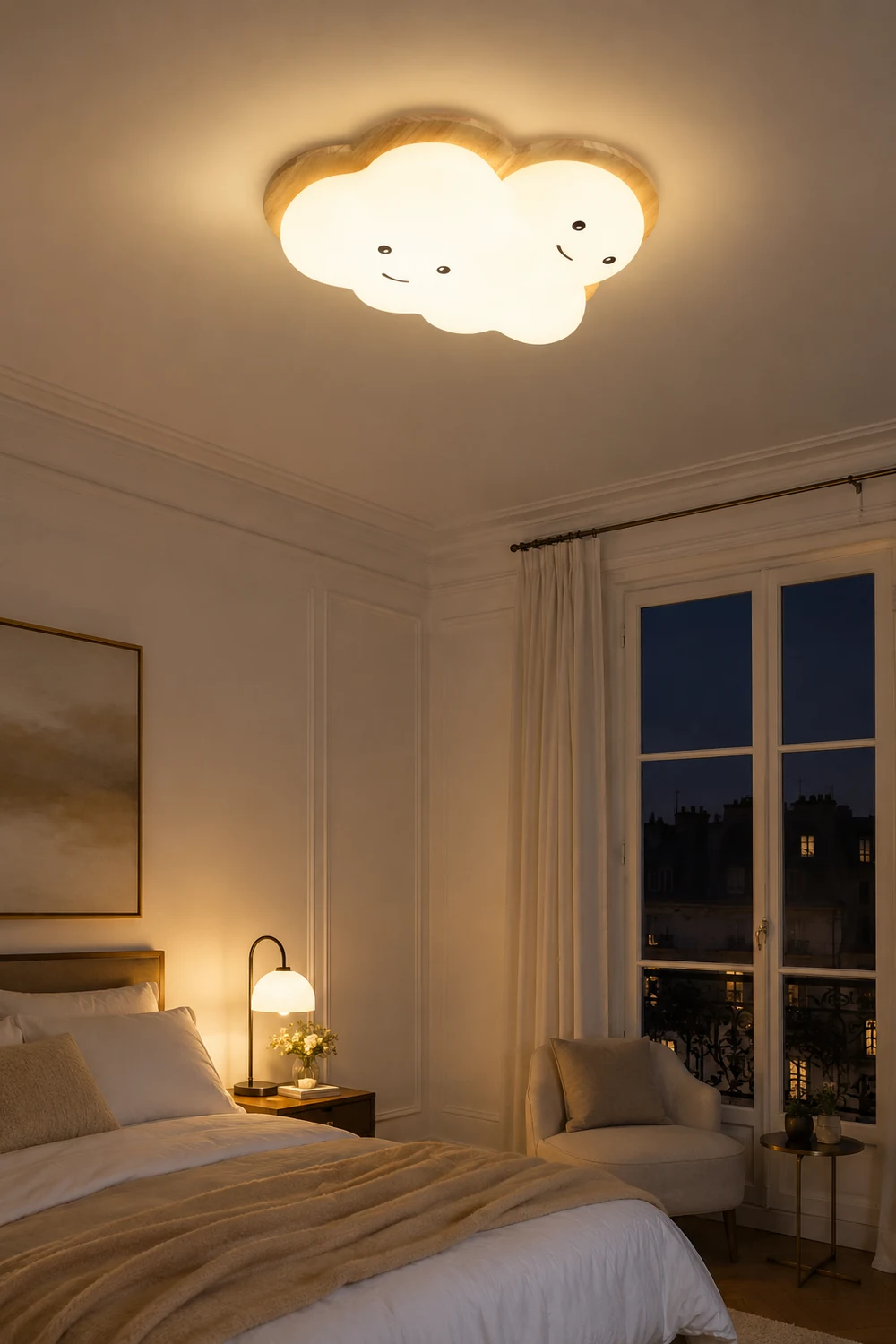 Smile Cloud Ceiling Lamp - Lumpaz