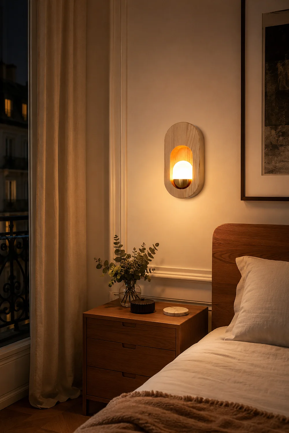 Egg Chaymae Wall Lamp - Lumpaz
