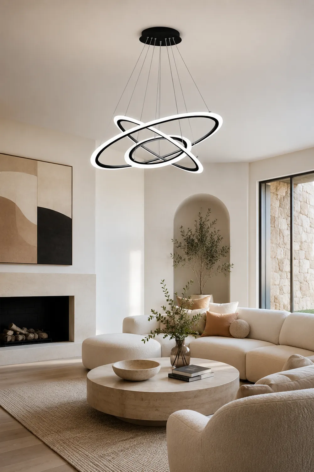 Circular Ring Chandelier - Lumpaz