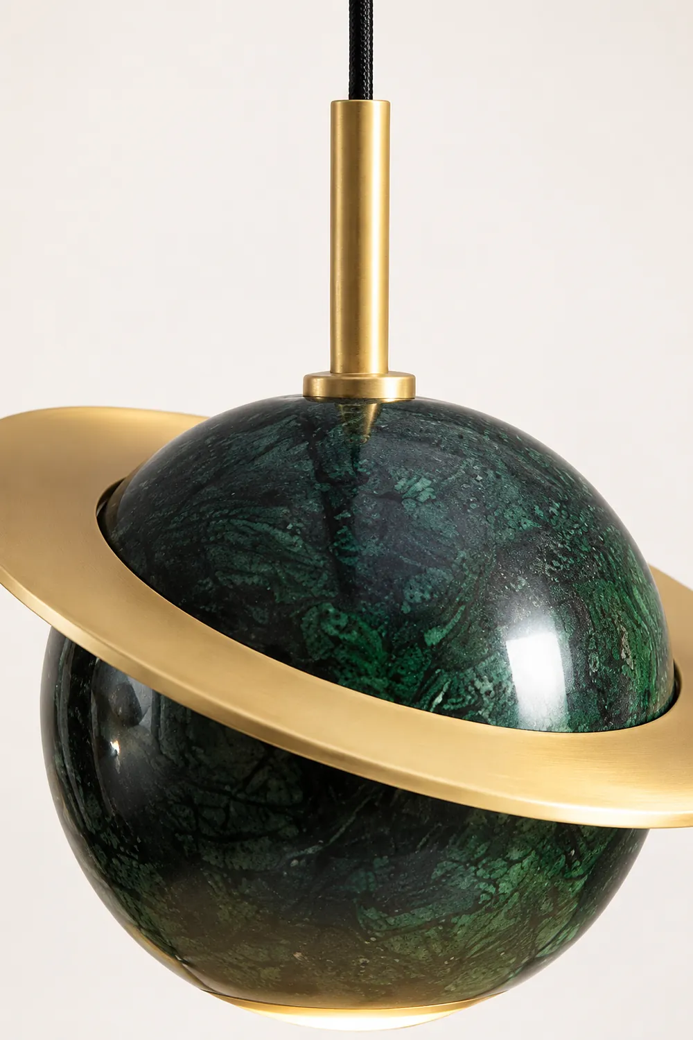 Marble Sphere Pendant Lamp - Lumpaz