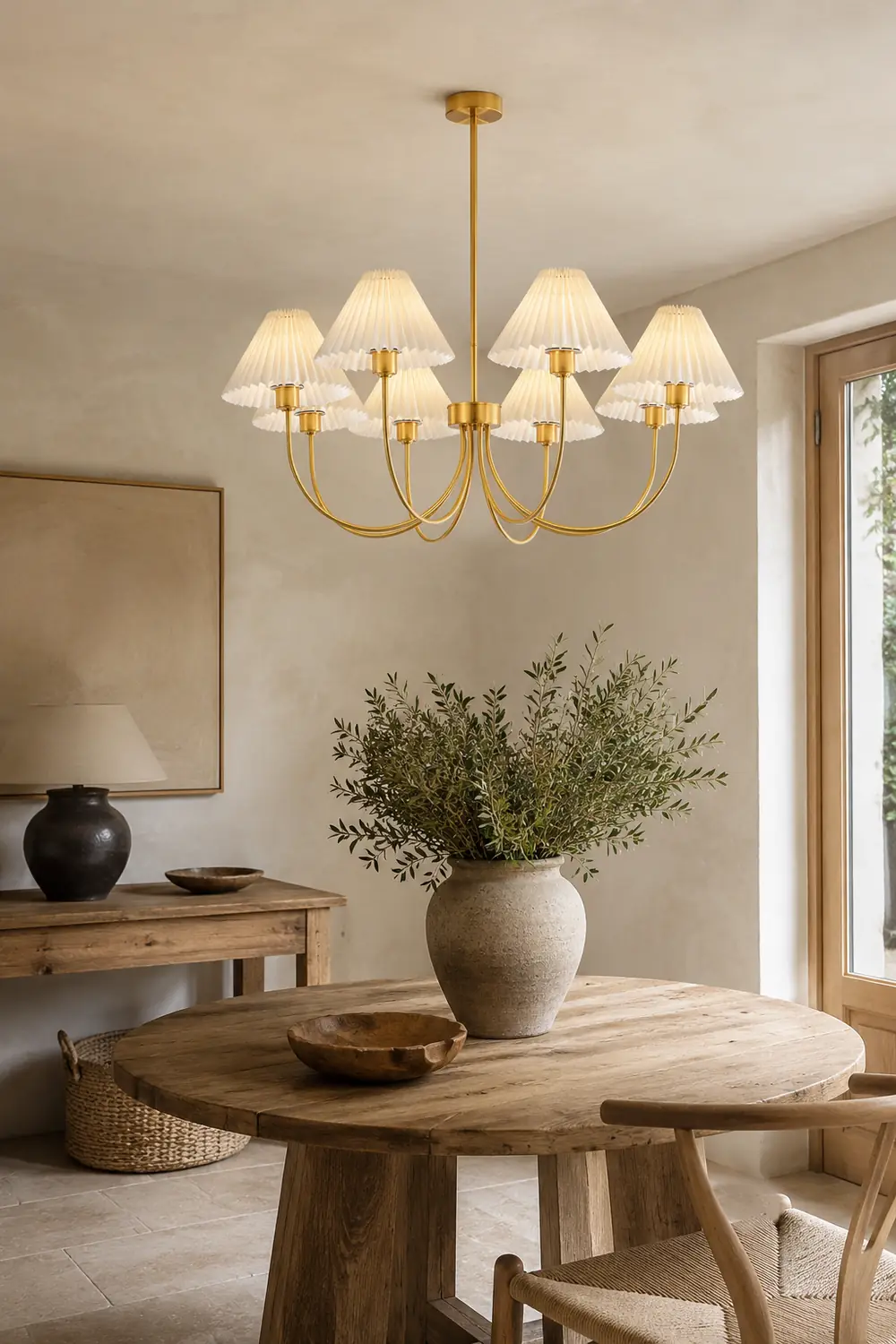 Shaded Chandelier - Lumpaz