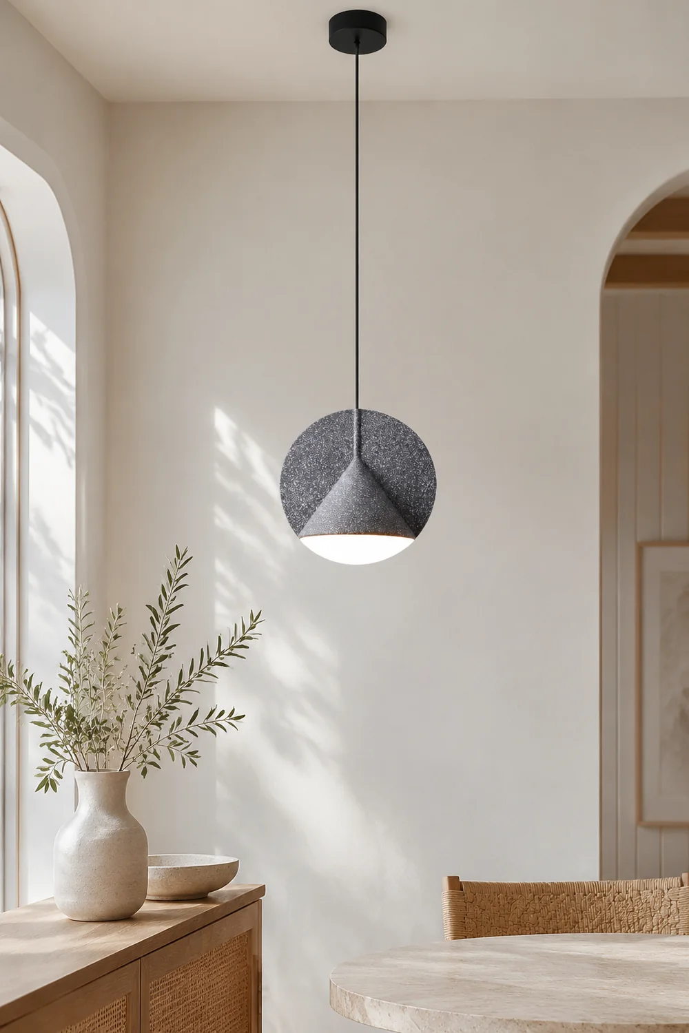 Ossa Resin Pendant Lamp - Lumpaz