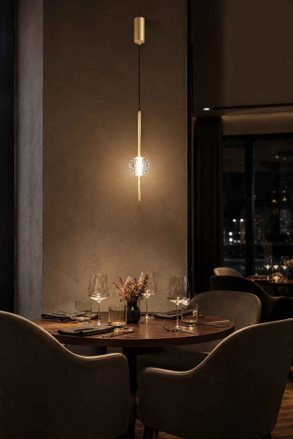 Ari Crystal Pendant Lamp - Lumpaz