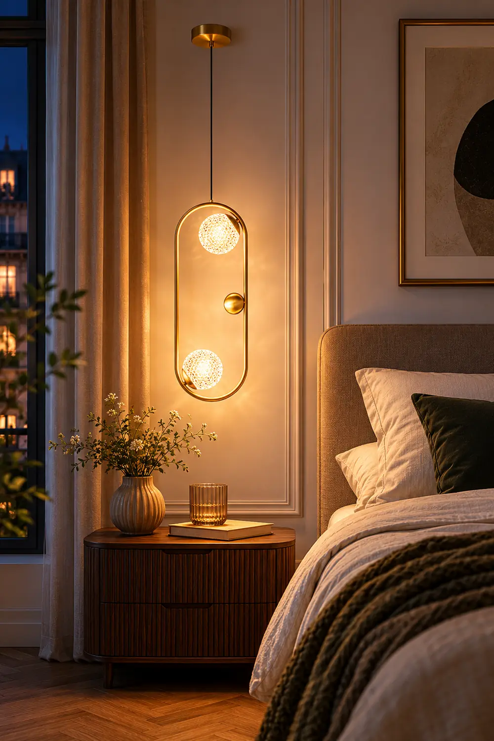 Jupiter Brass Pendant Lamp - Lumpaz