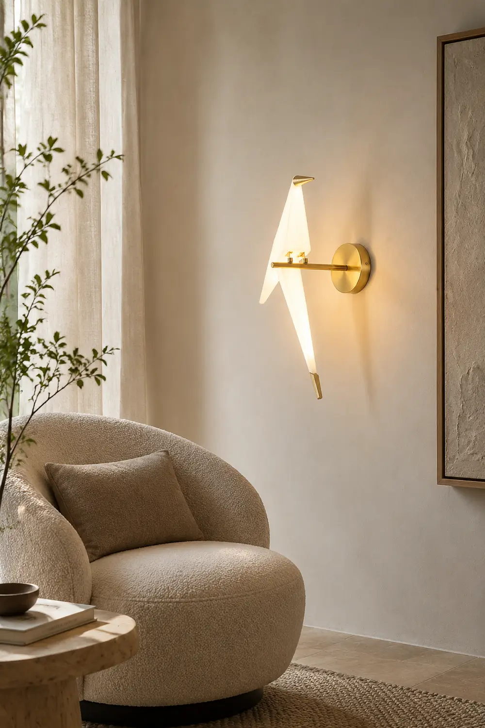 Perching Bird Wall Lamp - Lumpaz