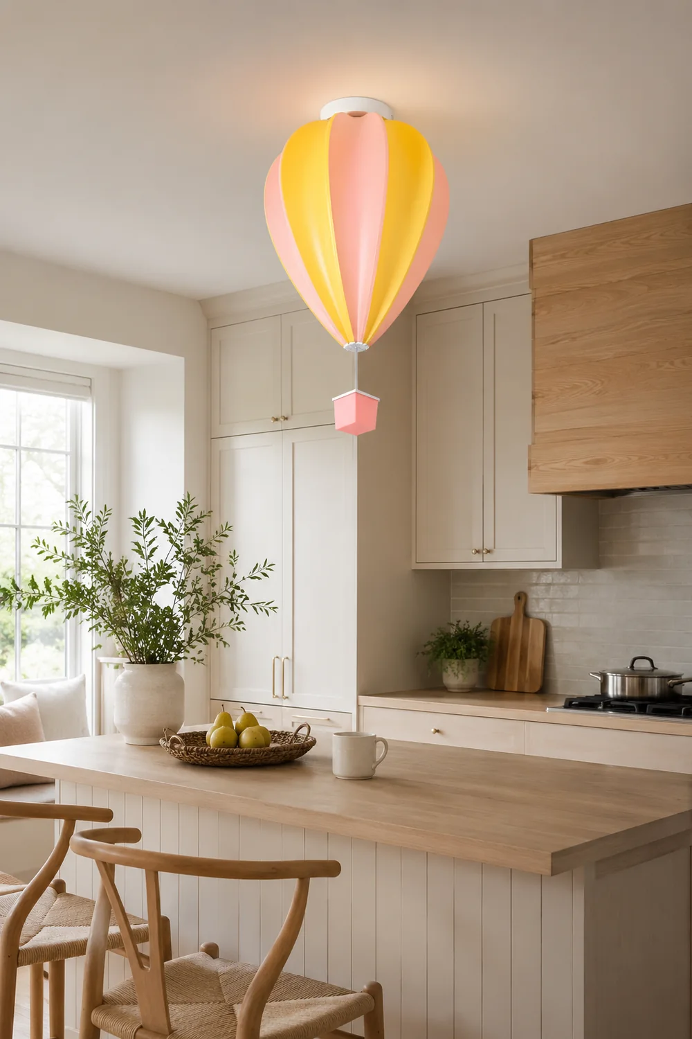 Rainbow Hot Air Balloon Ceiling Lamp - Lumpaz