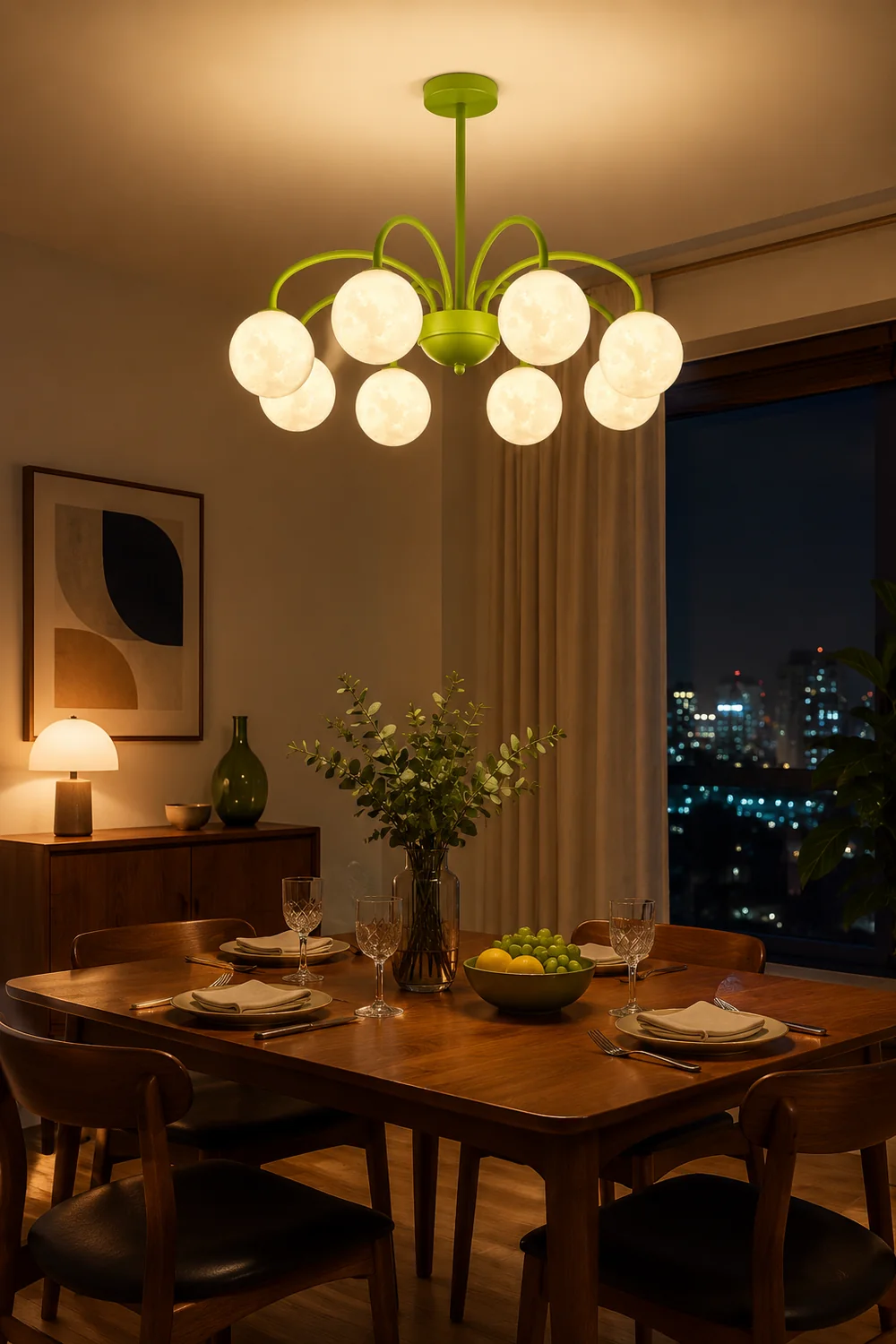 Carisa Moon Chandelier - Lumpaz