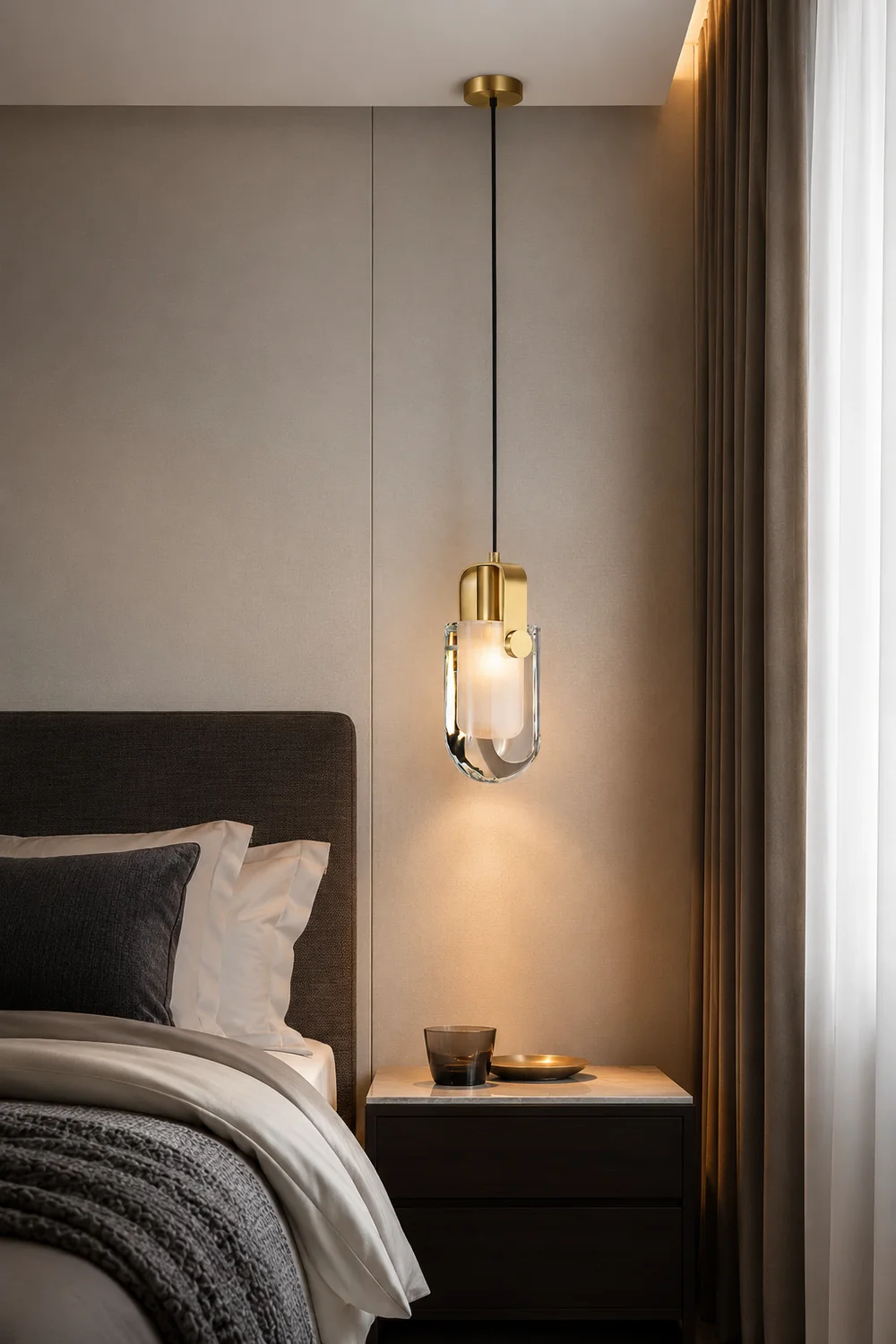 Droplet Crystal Pendant Lamp - Lumpaz
