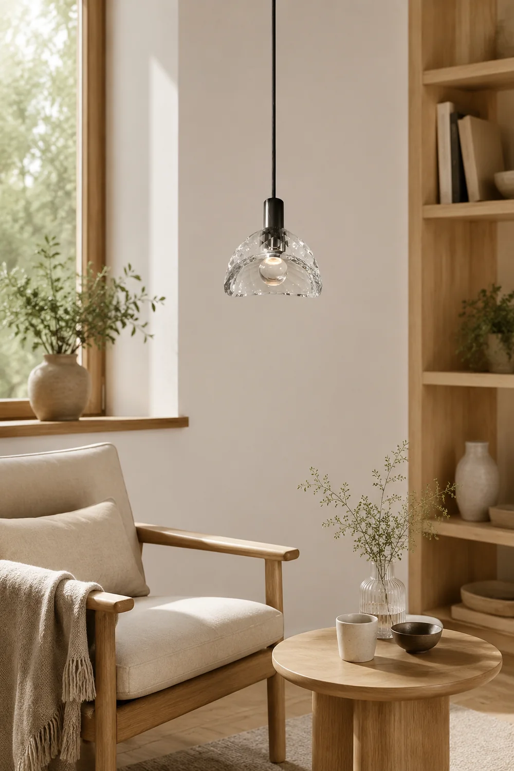 Ebbe Crystal Pendant Lamp - Lumpaz