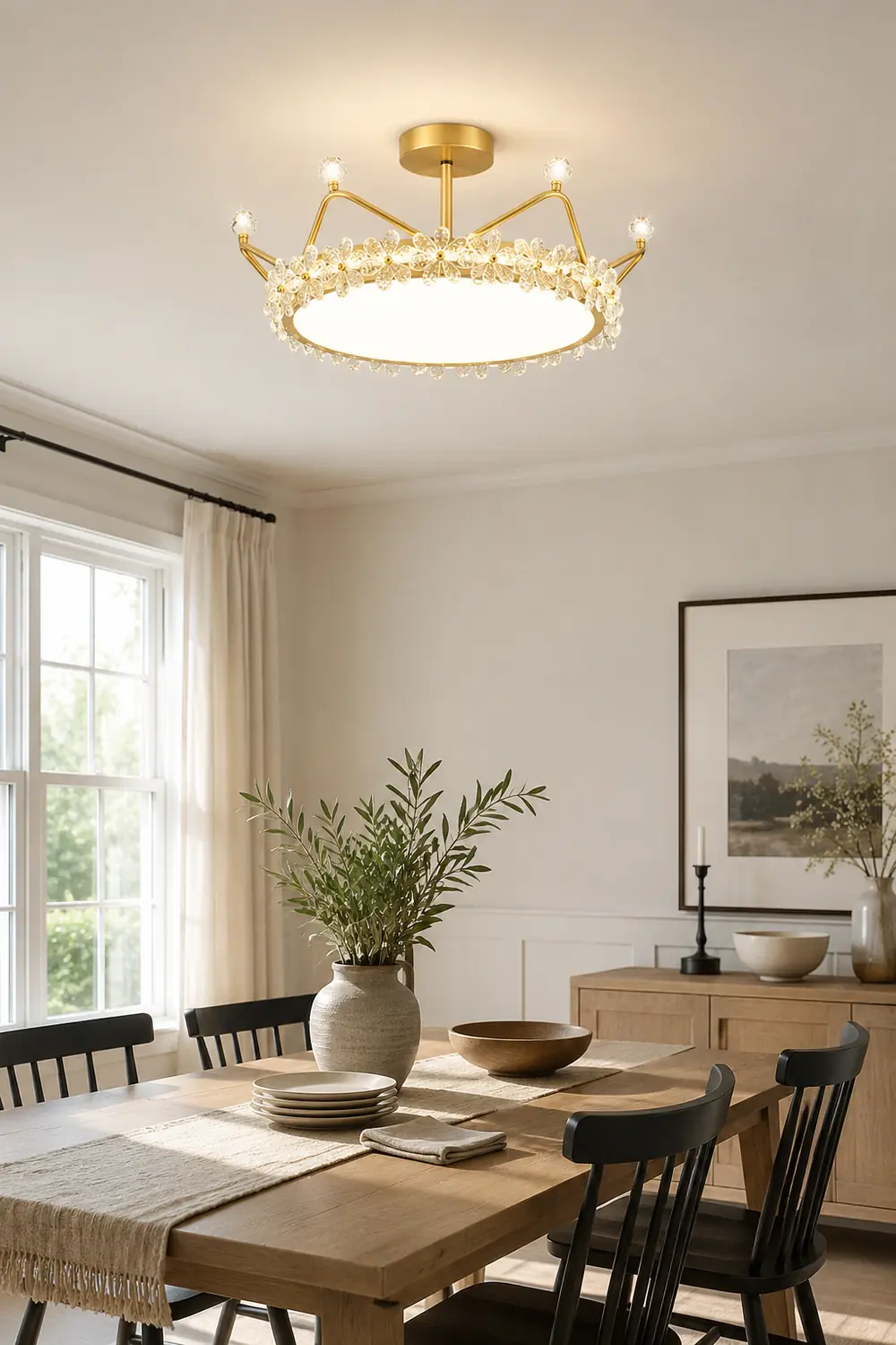 Petal Crown Ceiling Lamp - Lumpaz