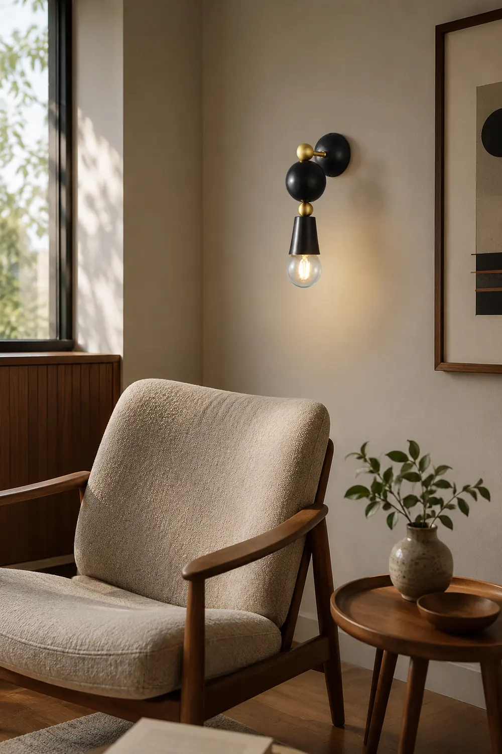 Spindle Wall Lamp - Lumpaz
