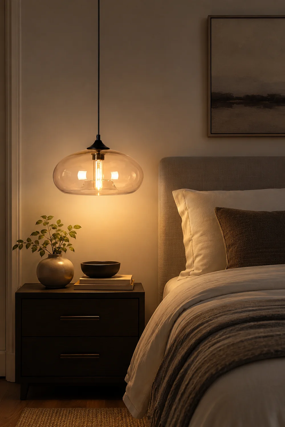 Bella Glass Pendant Lamp - Lumpaz
