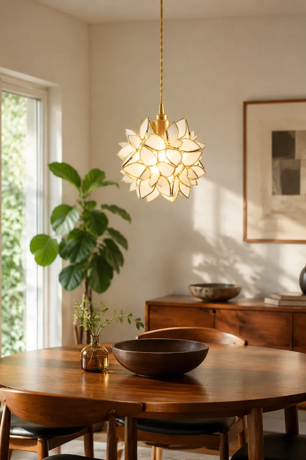 Capiz Pendant Lamp - Lumpaz