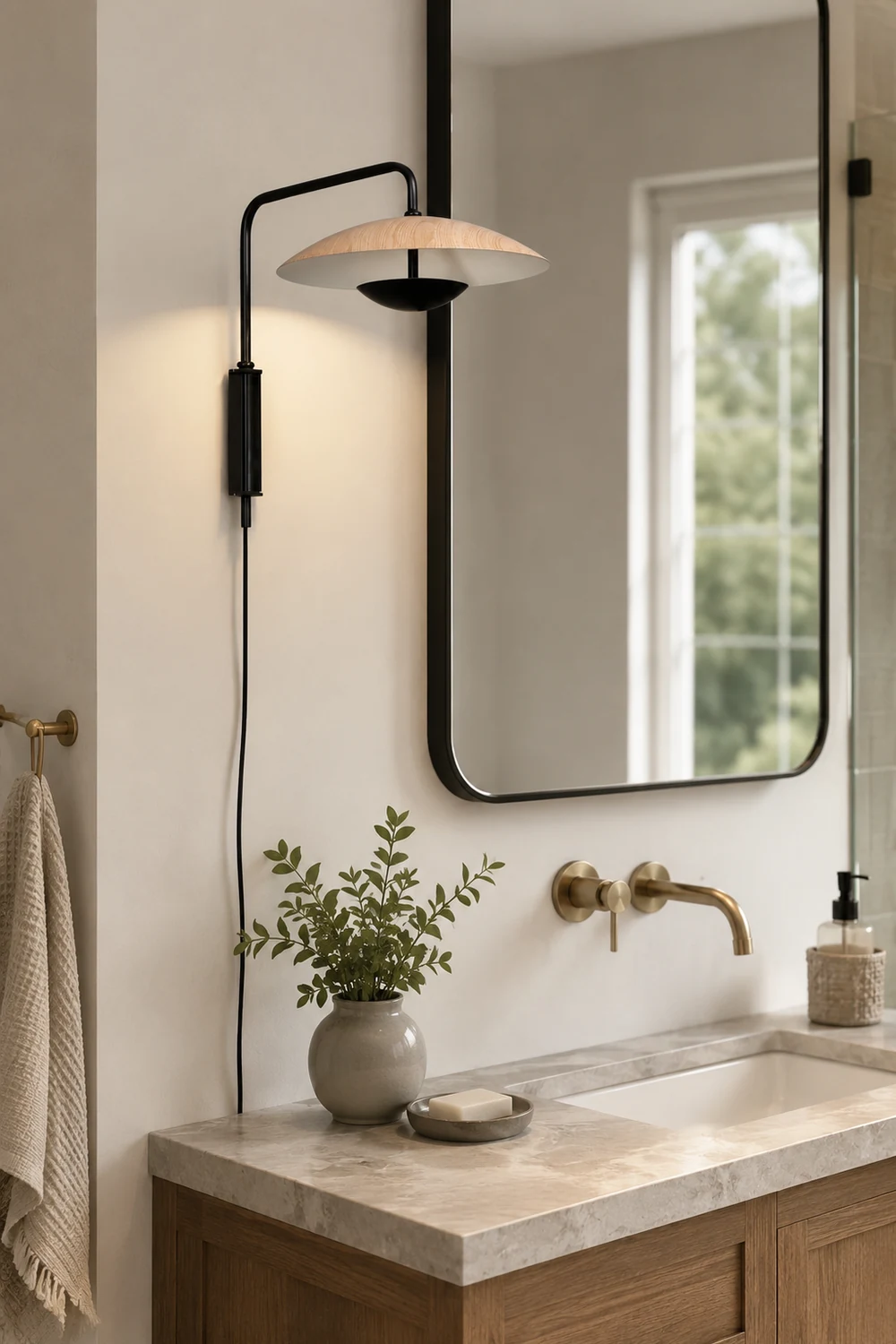 Ginger Plug In Wall Lamp - Lumpaz