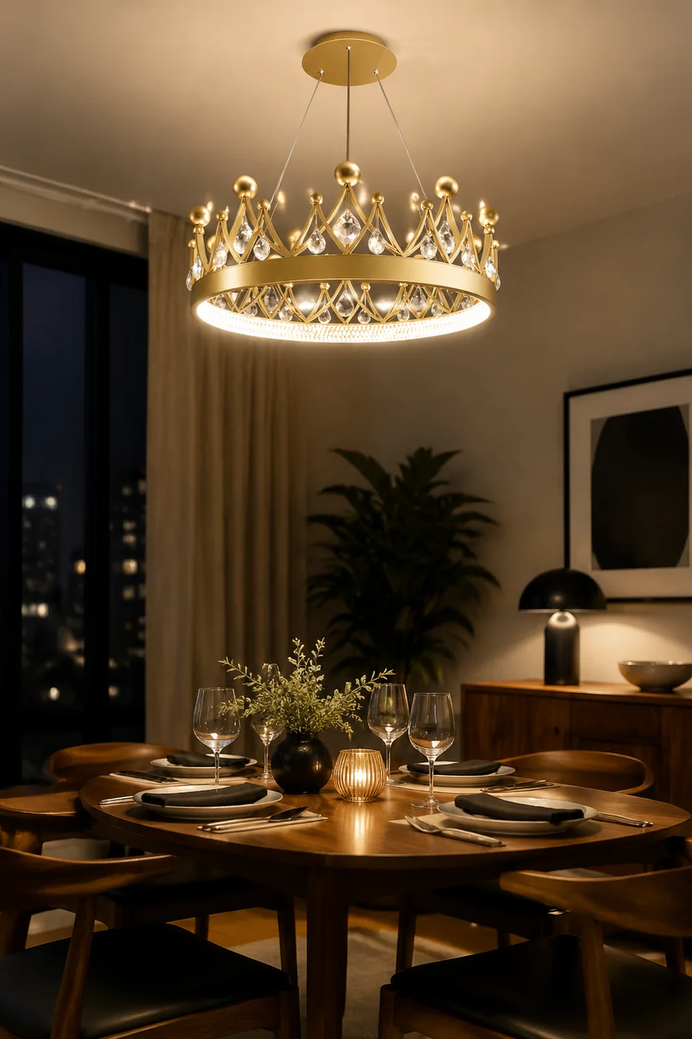 Crown Chandelier - Lumpaz