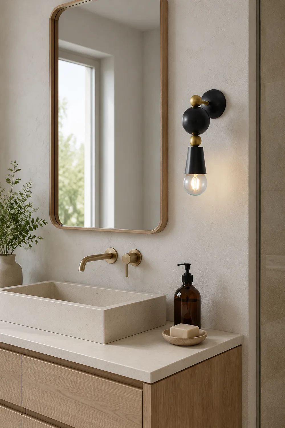 Spindle Wall Lamp - Lumpaz