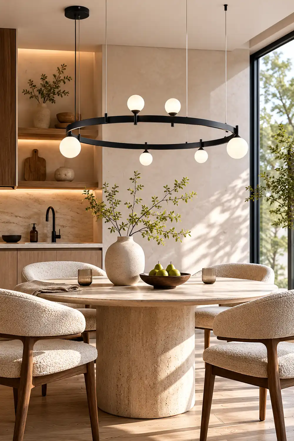 Stant Circular Chandelier - Lumpaz