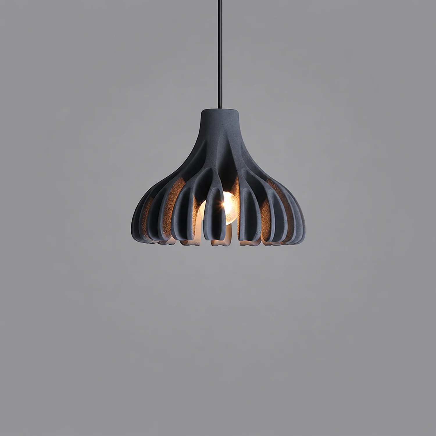 Coral Resin Pendant Lamp - Lumpaz