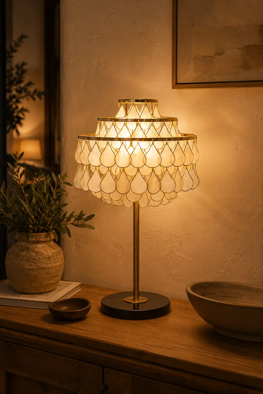 Vivant Shell Table Lamp - Lumpaz