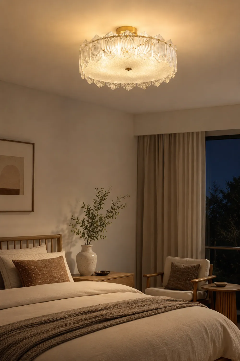 Ruby Round Ceiling Lamp - Lumpaz