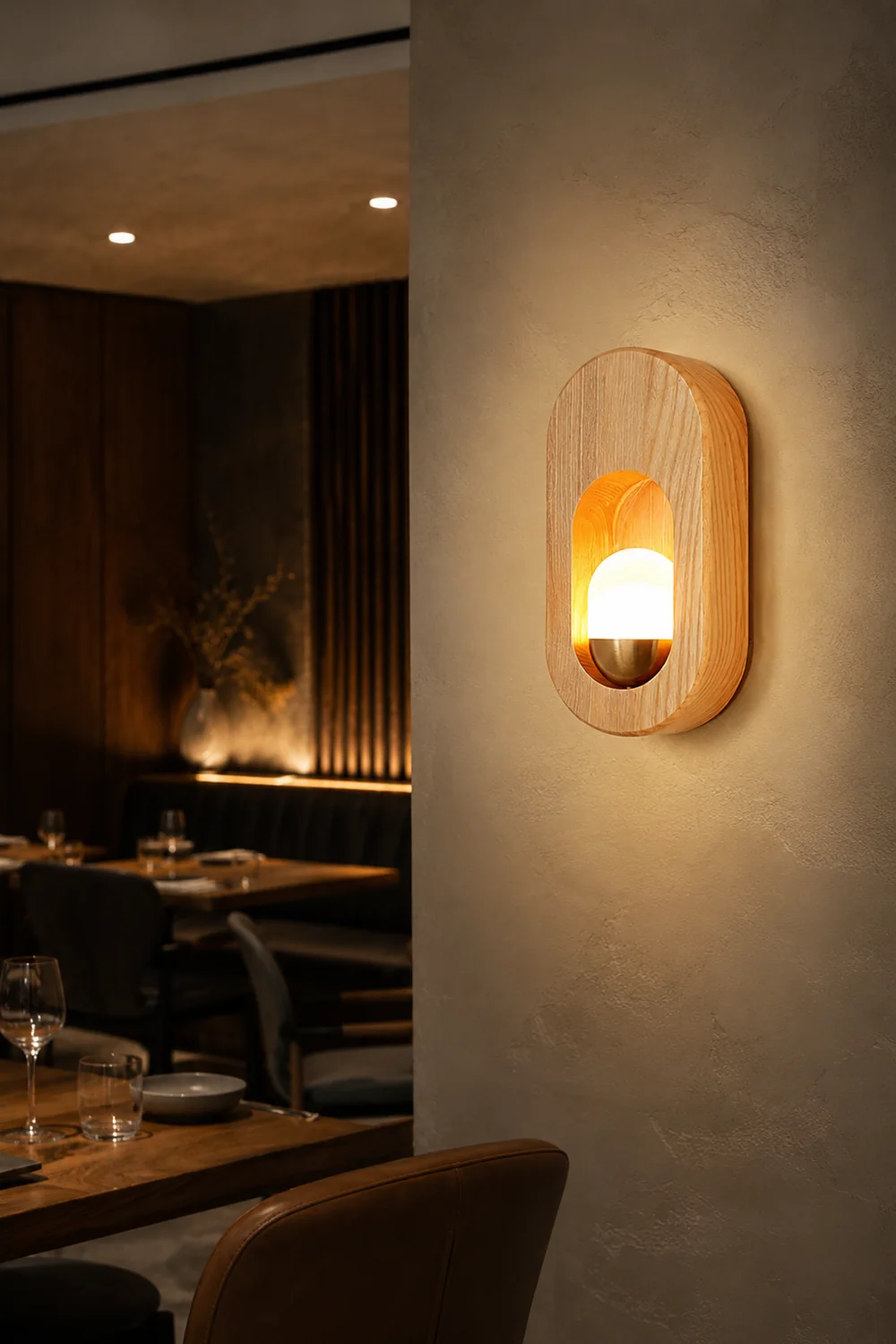 Egg Chaymae Wall Lamp - Lumpaz