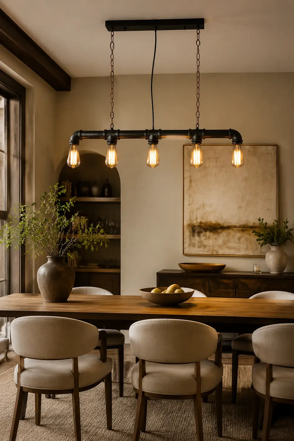 American Vintage Loft Chandelier - Lumpaz
