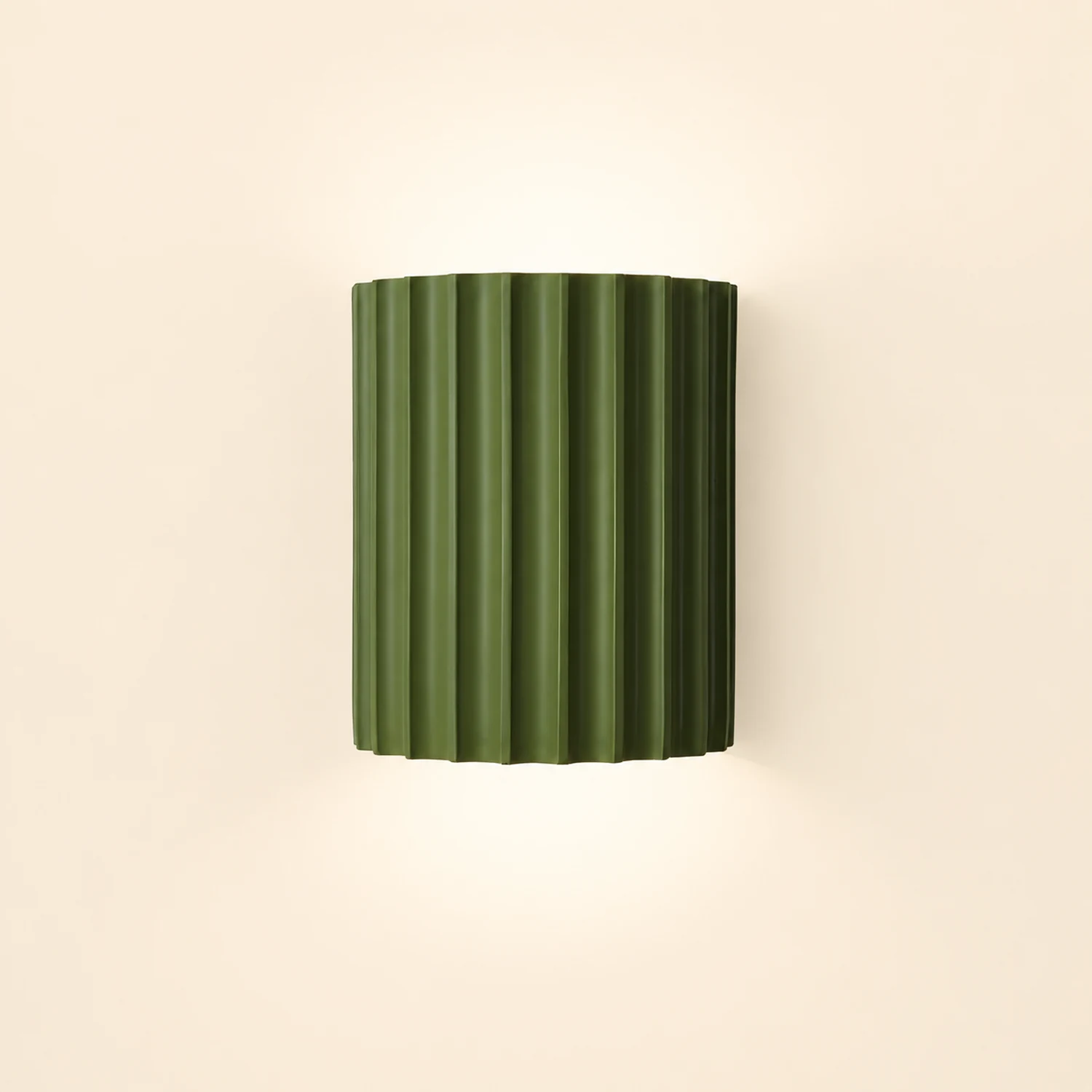 Fluted Resin Wall Lamp - Lumpaz