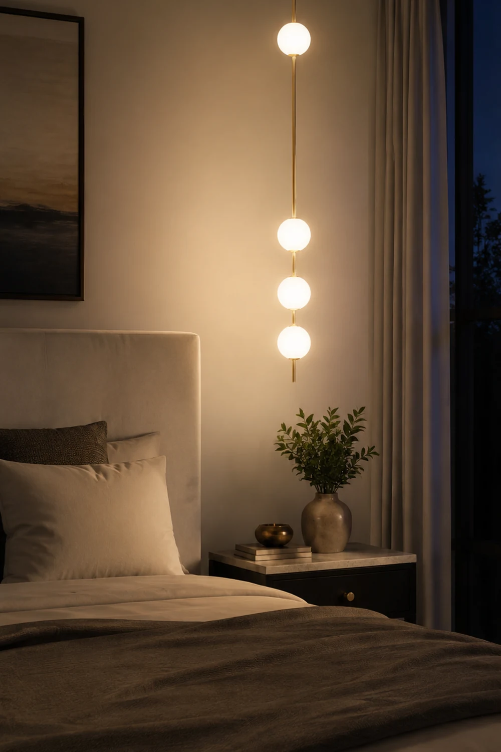 Vertical Balls Pendant Lamp - Lumpaz