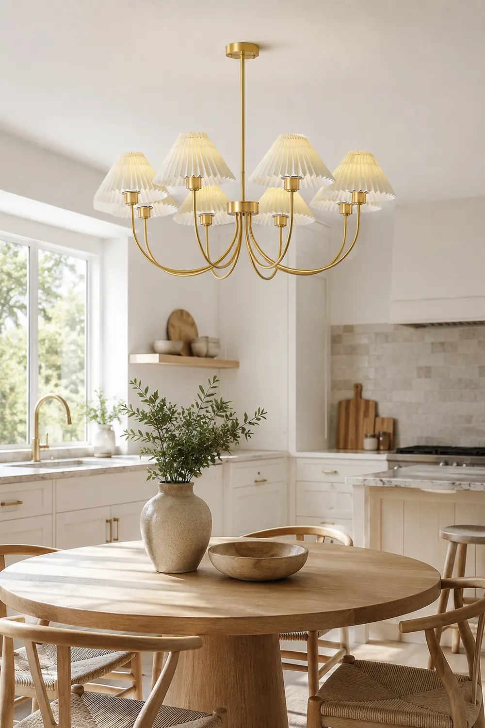 Shaded Chandelier - Lumpaz