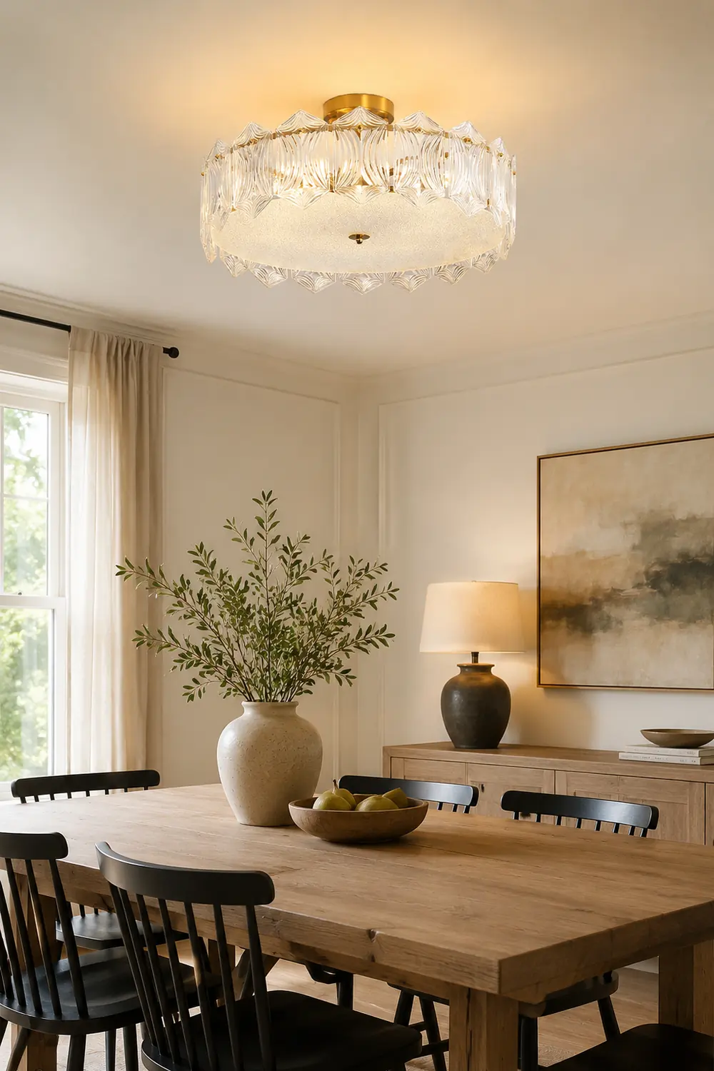 Ruby Round Ceiling Lamp - Lumpaz