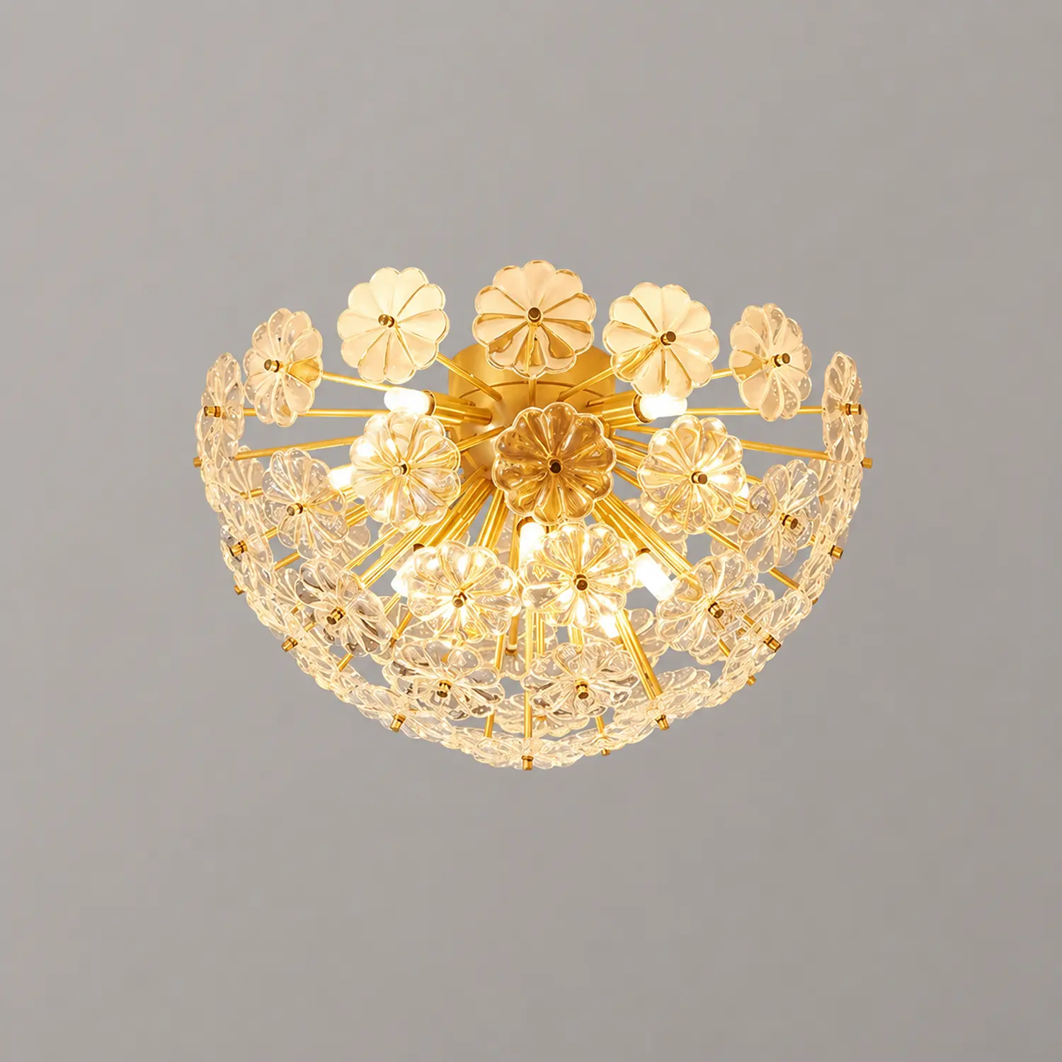 Lamina Crystal Ceiling Light - Lumpaz