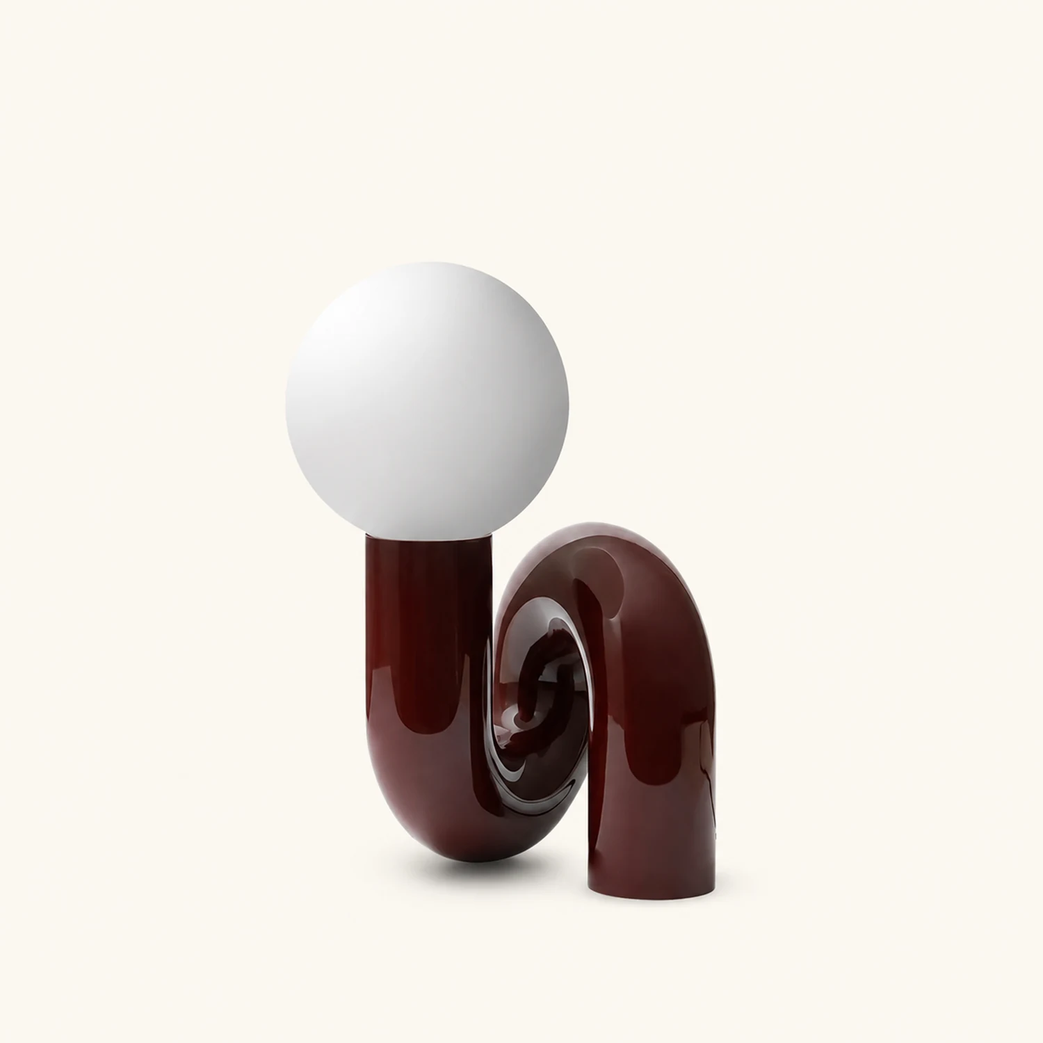 Spiral Glass Table Lamp - Lumpaz