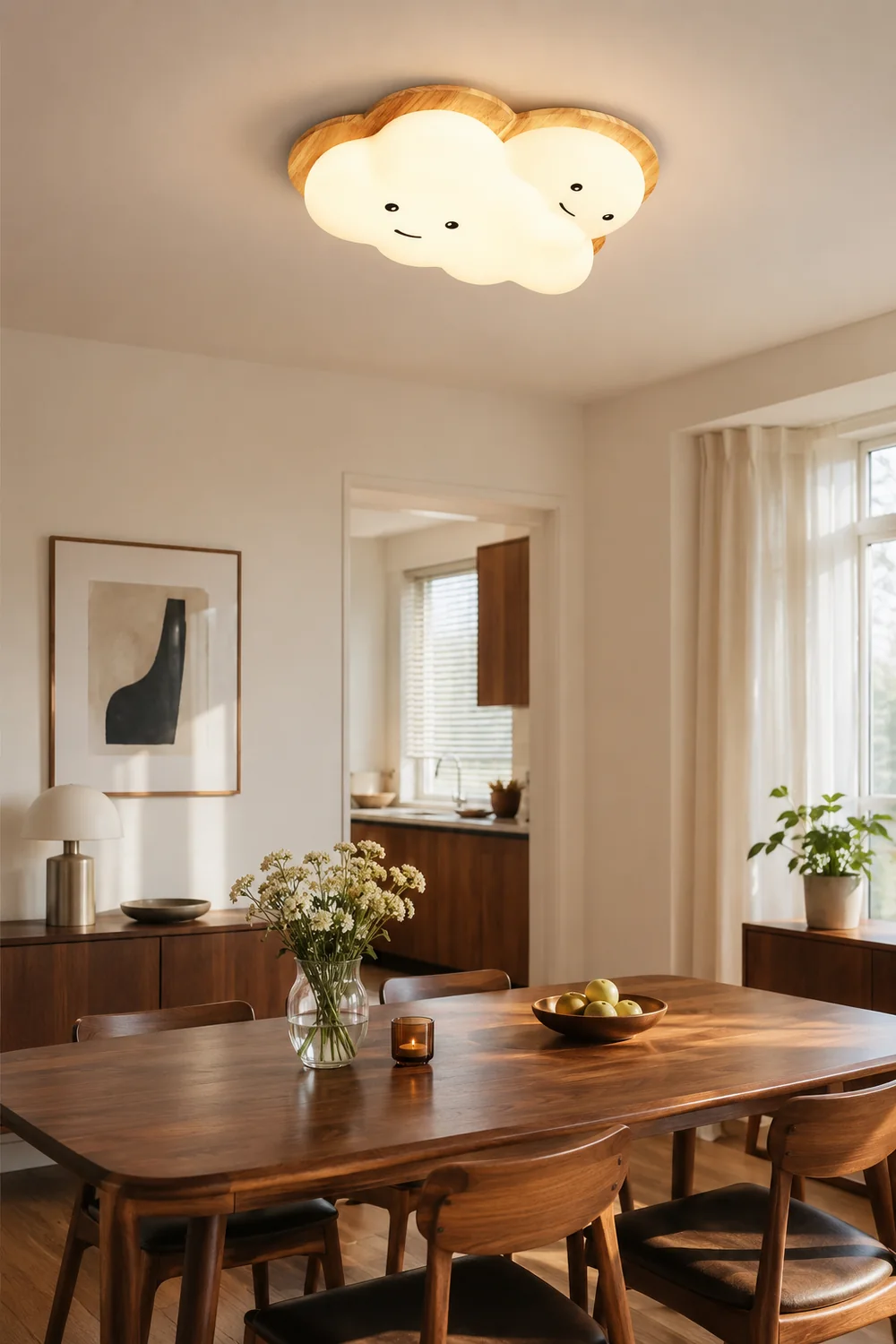 Smile Cloud Ceiling Lamp - Lumpaz