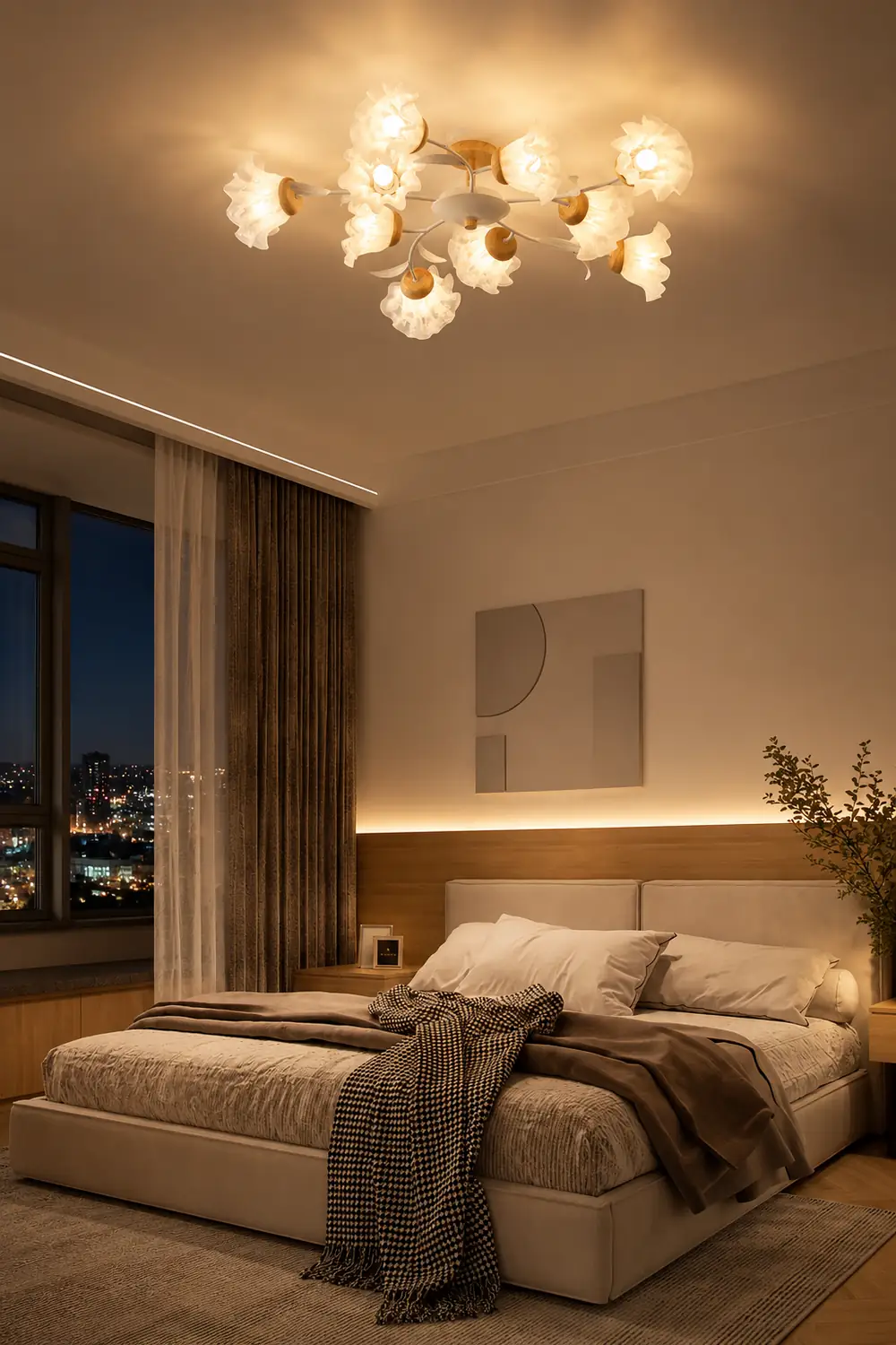 Canister Flower Ceiling Lamp - Lumpaz