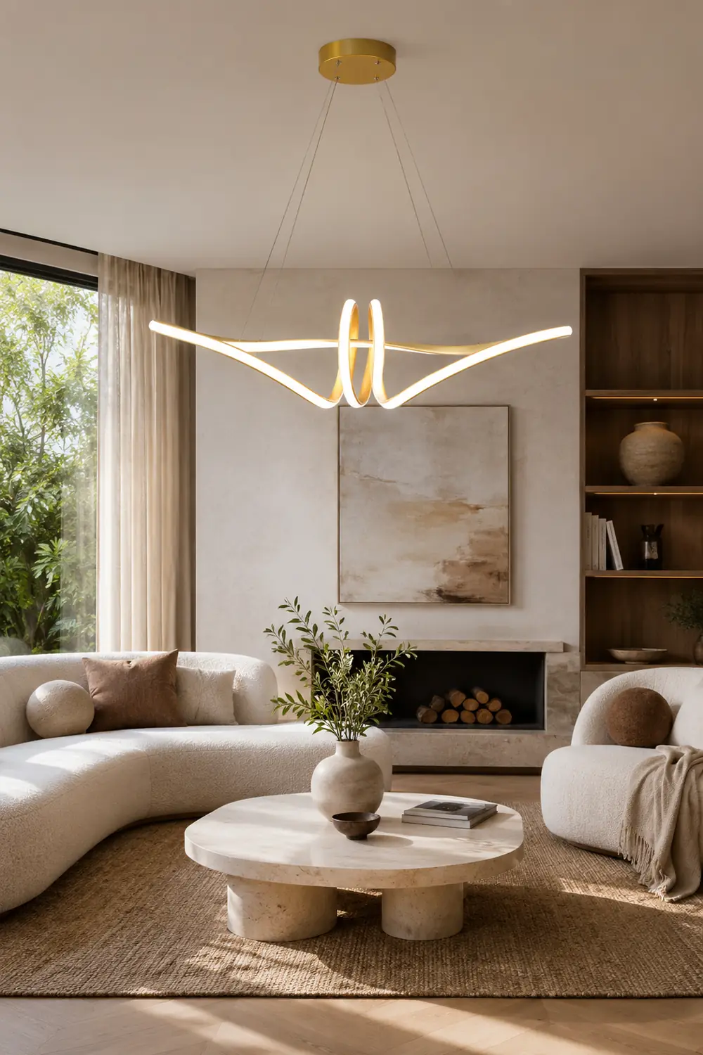 Ribbon Chandelier - Lumpaz