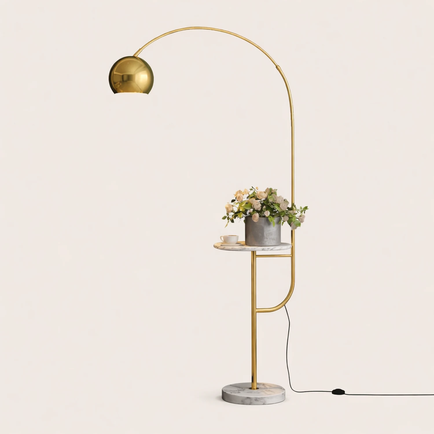 Arc Drawer Floor Lamp - Lumpaz