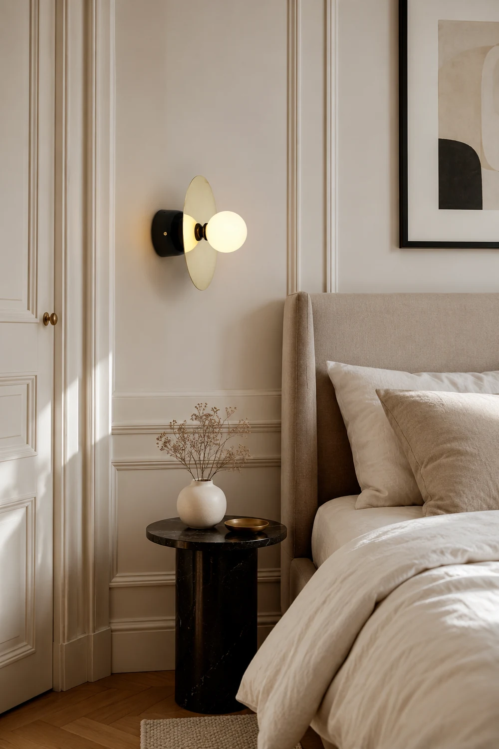 Disc And Sphere Wall Lamp - Lumpaz