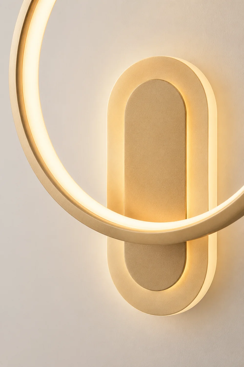 Round Brass Wall Lamp - Lumpaz