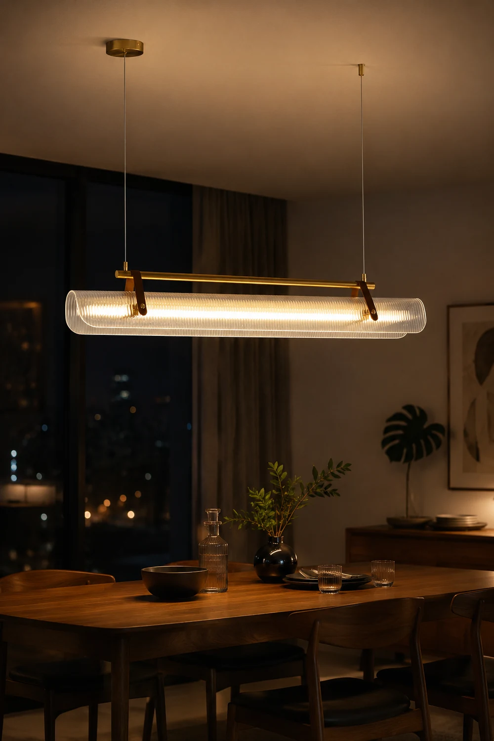 Nami Linear Chandelier - Lumpaz
