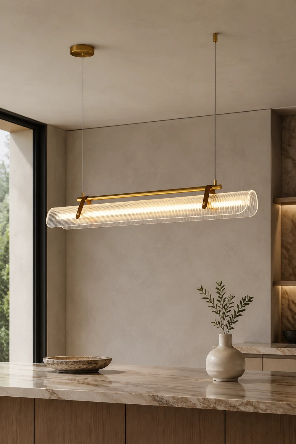 Nami Linear Chandelier - Lumpaz