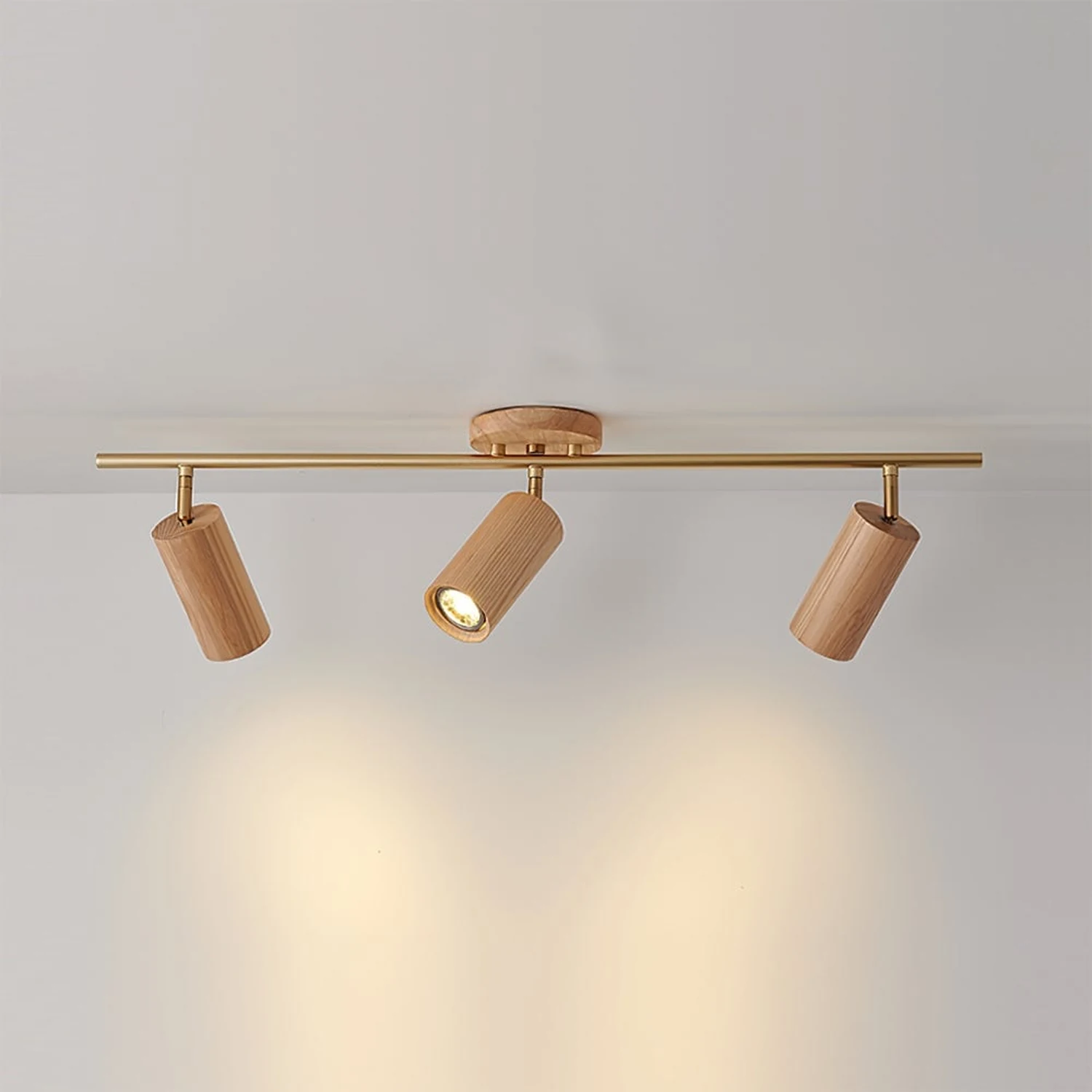 Shaker Wood Long Spotlight - Lumpaz