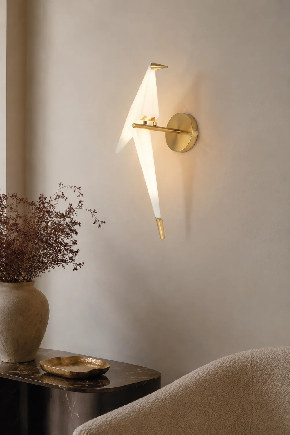 Perching Bird Wall Lamp - Lumpaz