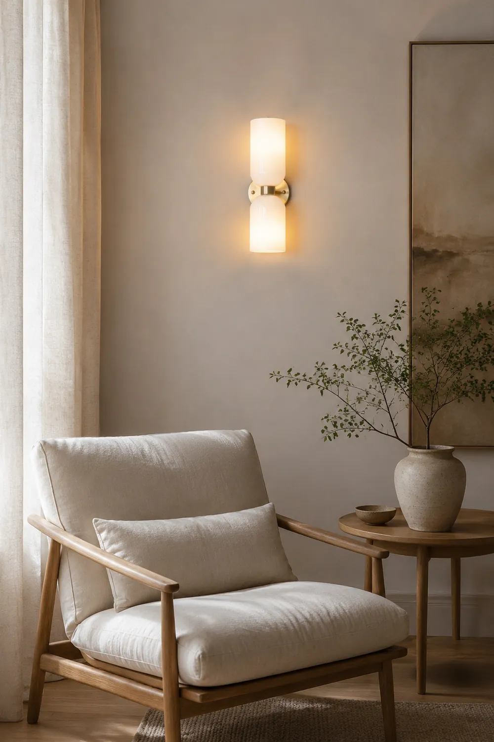 Art Blown Glass Wall Lamp - Lumpaz