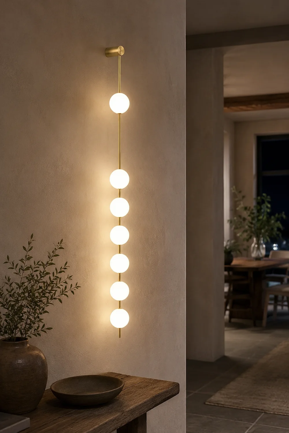 Vertical Balls Wall Lamp - Lumpaz