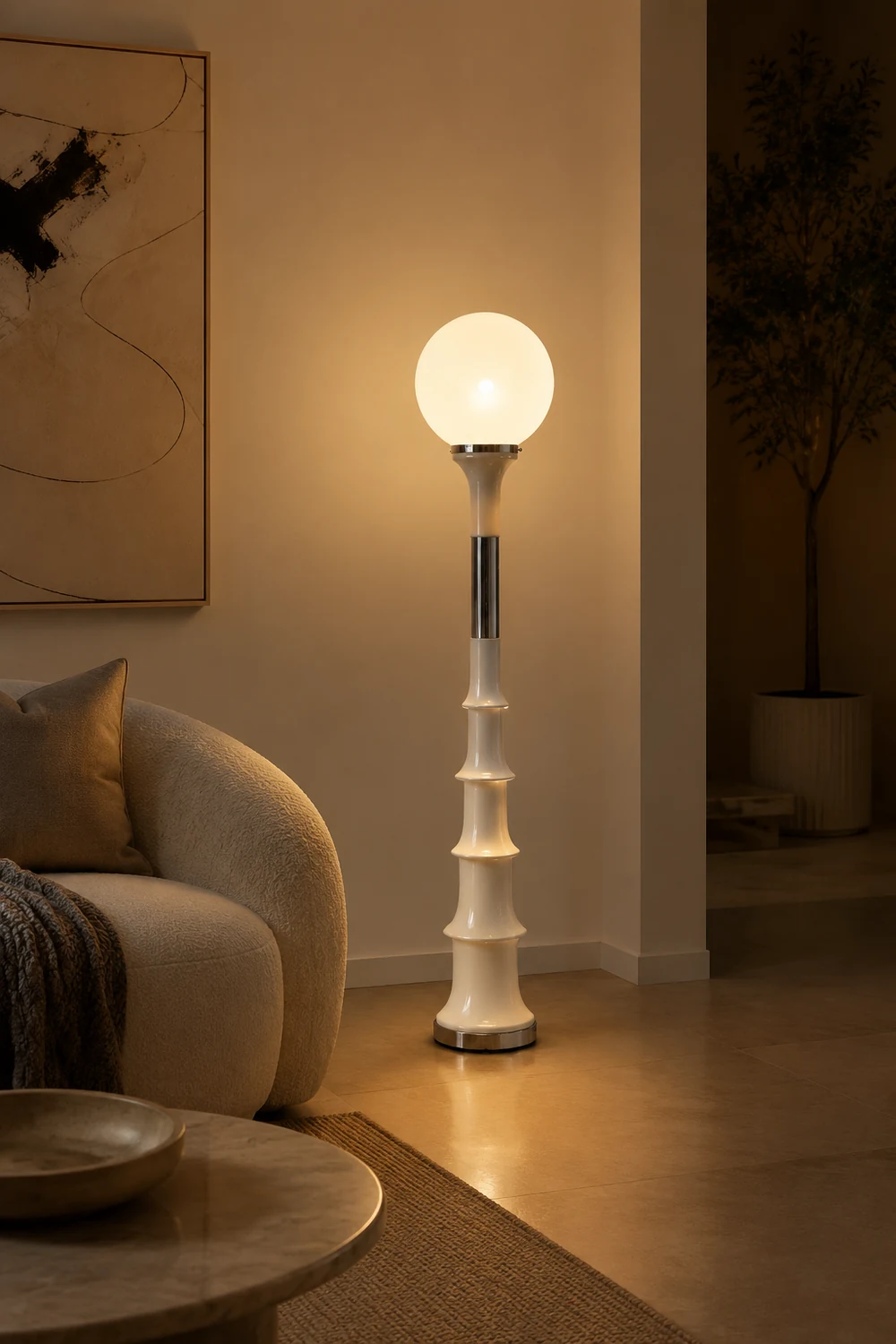 Space Age Murano Floor Lamp - Lumpaz