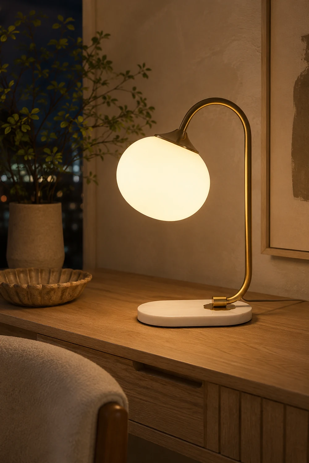 Marshmallow Table Lamp - Lumpaz