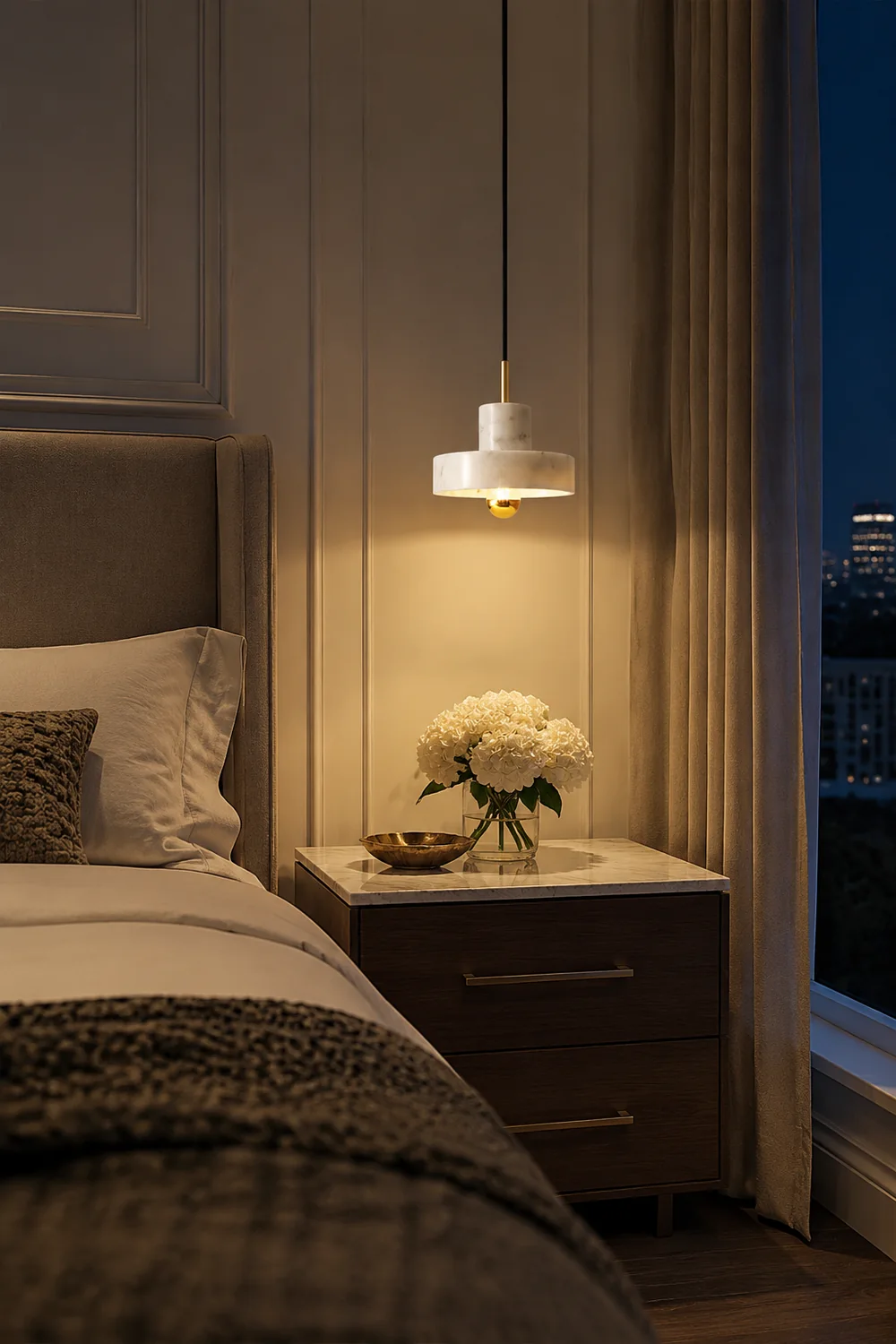 Stone Pendant Lamp - Lumpaz